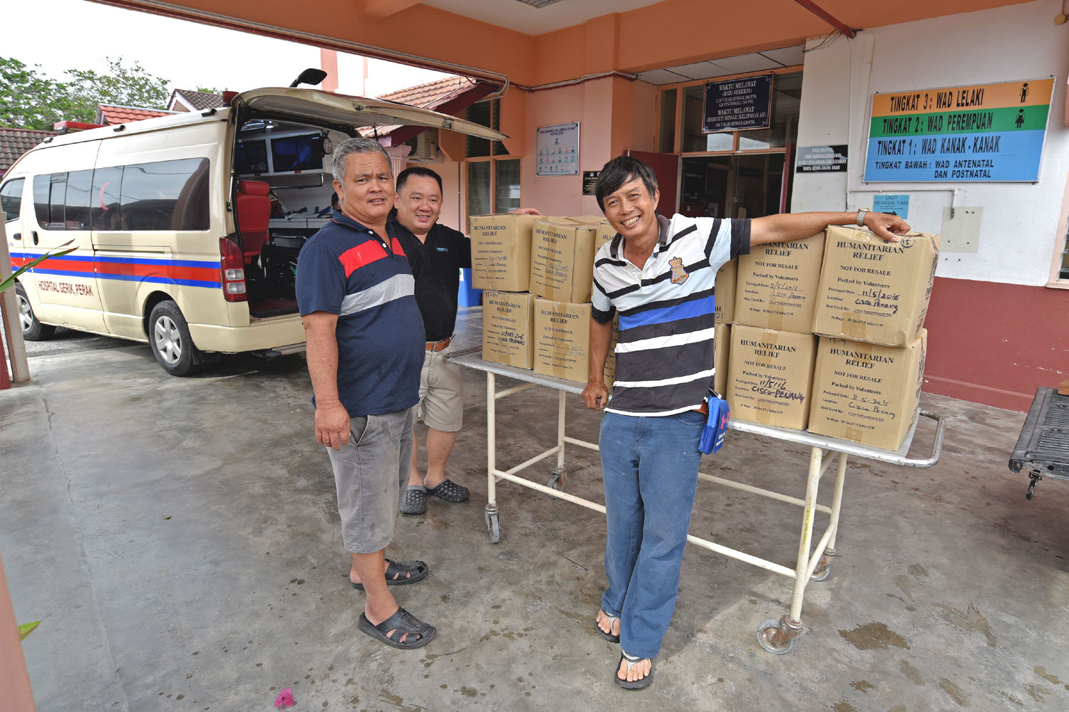 delivery to Hospital Gerik