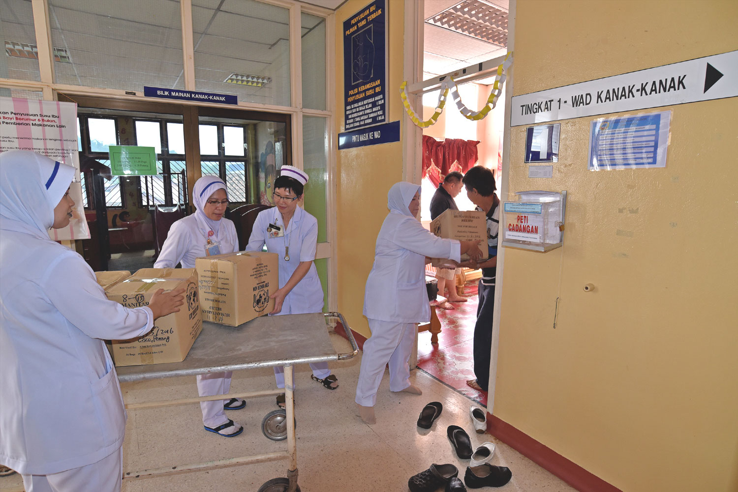 delivery to Hospital Gerik