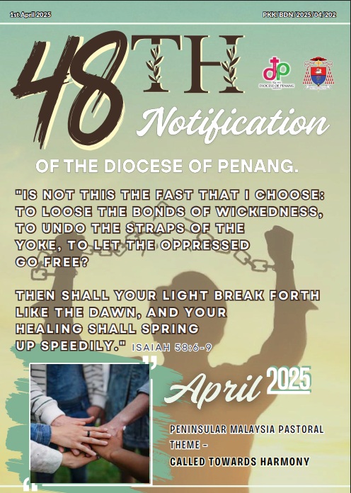 48th notification and updates from Penang diocese