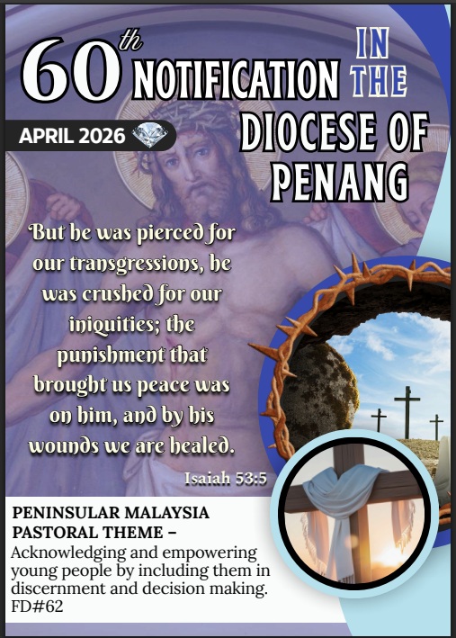 Latest notifications and news from Diocese of Penang